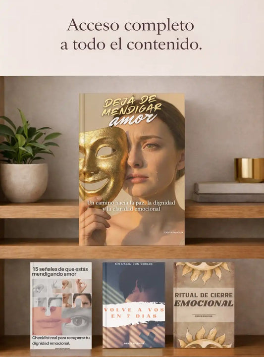 Dejá de Mendigar Amor – El camino para recuperar tu paz y volver a elegirte